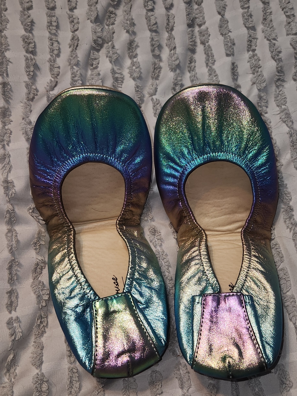 Iridescent Ballet Flats - Shimmer Multi-Color - Picture 2 of 9